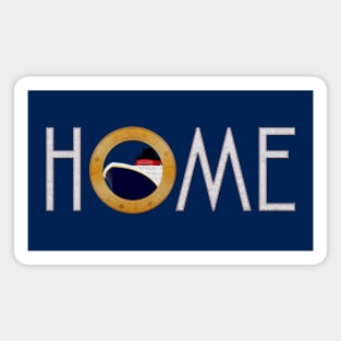 Cruise Ship Porthole Home Magnet